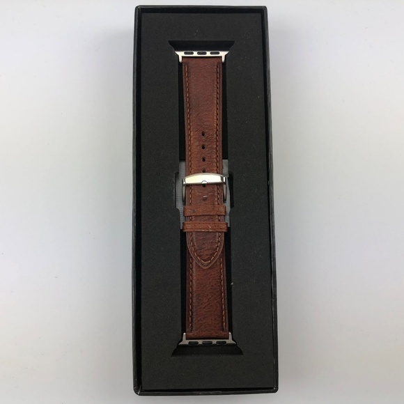 Unbranded/Generic Other - Apple Watch Leather Band 38 Mm Brown